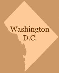 district of columbia map